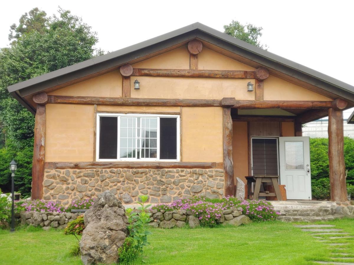 Geumok Log Pension Сеогвипо Екстериор снимка